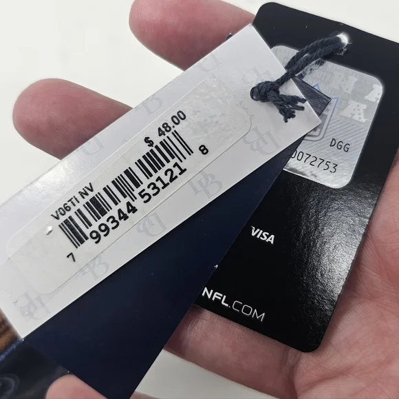 Dooney & Bourke Tennessee Titans Cosmetic Bag Zippered Pouch 6.5 X 4 X 2 NWT - Picture 7 of 11